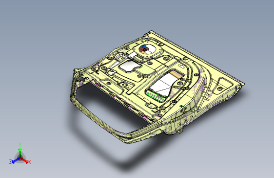 众泰 B40 -6100010001  左前门总成