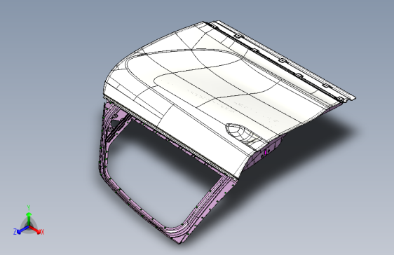 众泰 B40 -6100010002  右前门总成