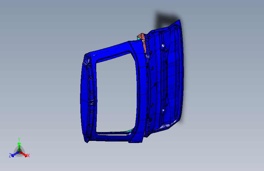 众泰 B40 -6300010001 背门总成