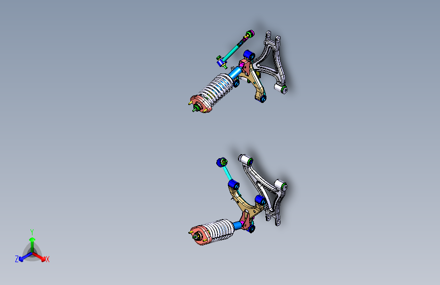 众泰 E200-底盘-2911010A-W11_SUSPENSION ASSY RR