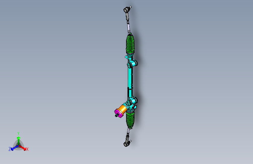 众泰 E200-底盘-3401010A-W11-STEERING-EXECUTION-SYSTEM