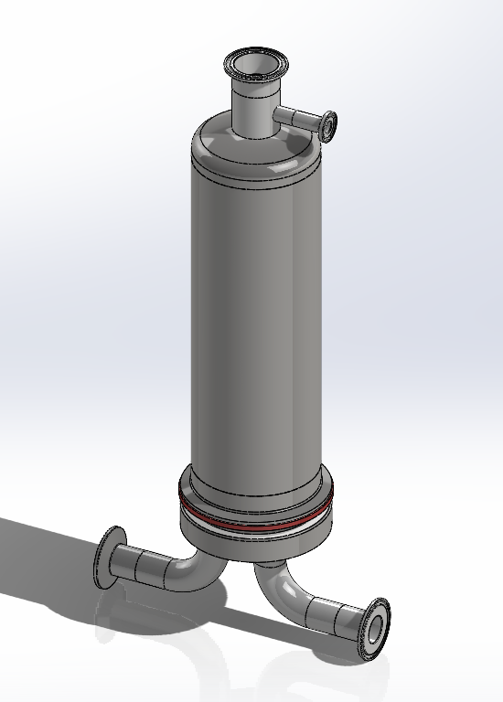 10英寸液体过滤器外壳,带1英寸端口