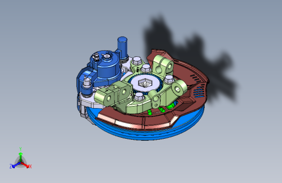 众泰 E200-底盘-3501010A-W11_BRAKING EXECUTION SYSTEM