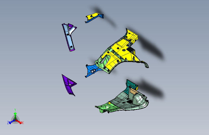 众泰 E200-内饰-5402001A-W11-PILLAR INSTALL-20150210