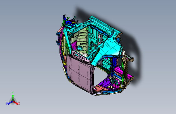 众泰 E200-车身-STRUCTURE