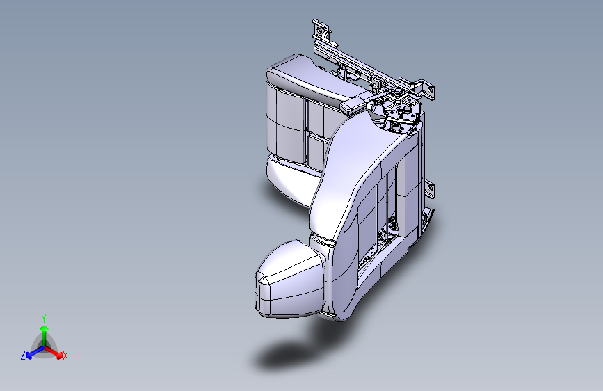众泰 E200-内饰-6800001A-W11-SEAT INSTALL-20150210