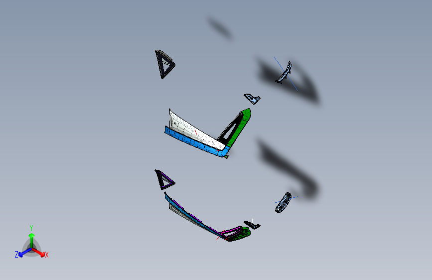 众泰 E200-外饰-5500001A-W11-FRT FENDER ROCKER GARNISH ASSY-20140915