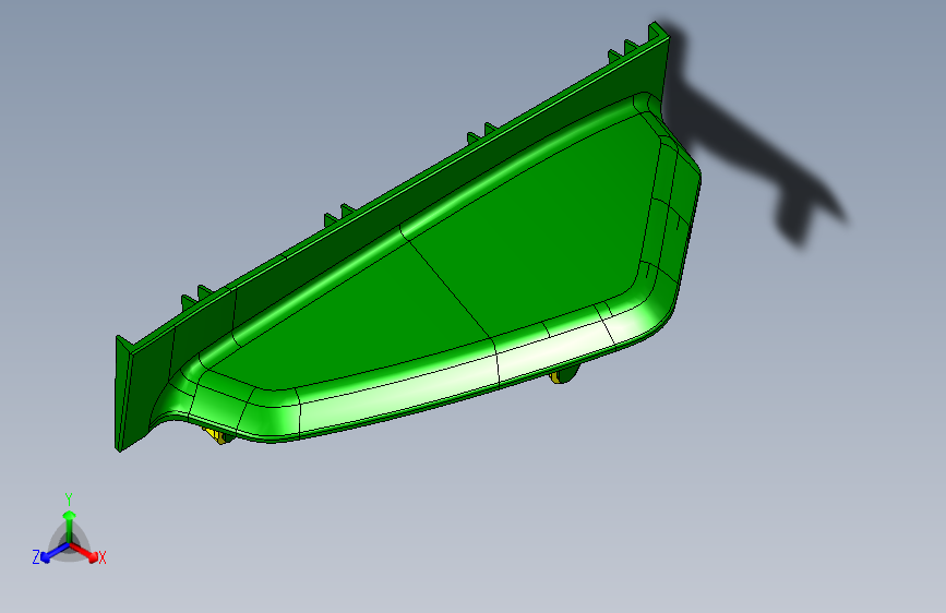 众泰 E200-仪表板-5306220A-W11-SIDE COVER ASSY RH