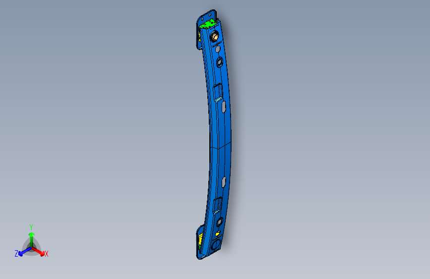众泰 T300 -2804300 后保横梁总成