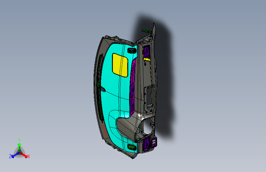 众泰 E200-仪表板-5306100A-W11-IP ASSY