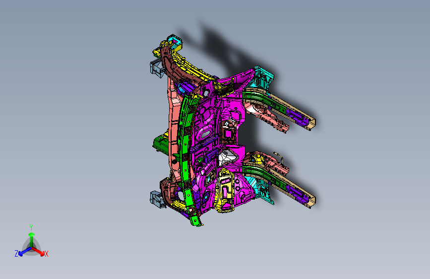 众泰 T300 -5000001 白车身总成