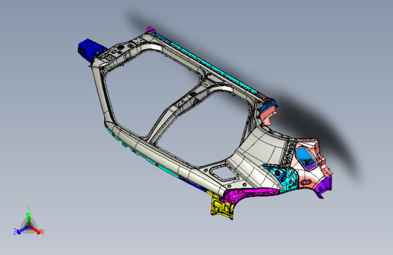 众泰 T300 -5401010 侧围总成-右