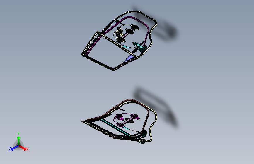 众泰 T600 -6200001 后门车身附件装置