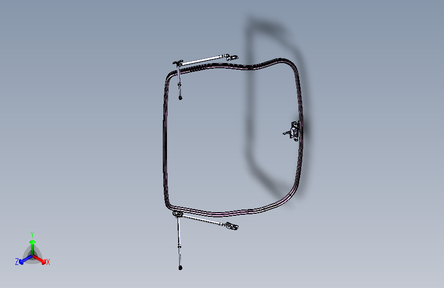 众泰 T600 -6300001 后背门车身附件装置