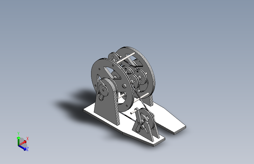 带皮带的差速器