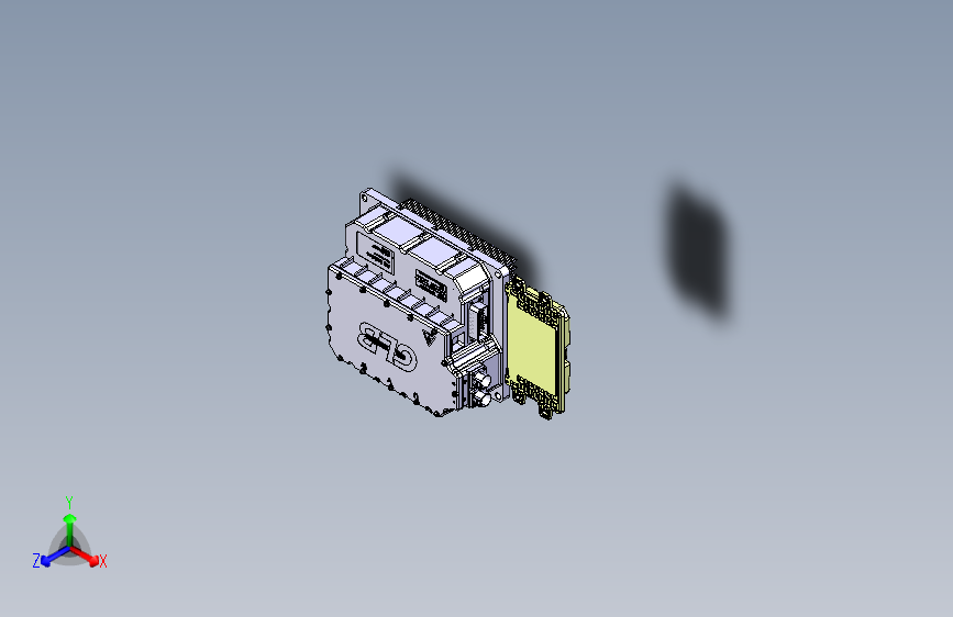 众泰芝麻E30-节能-2108001002车辆控制器