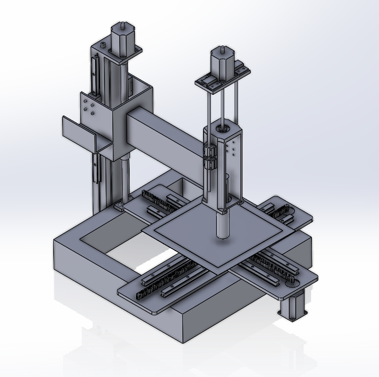 四轴数控陶瓷3D打印机