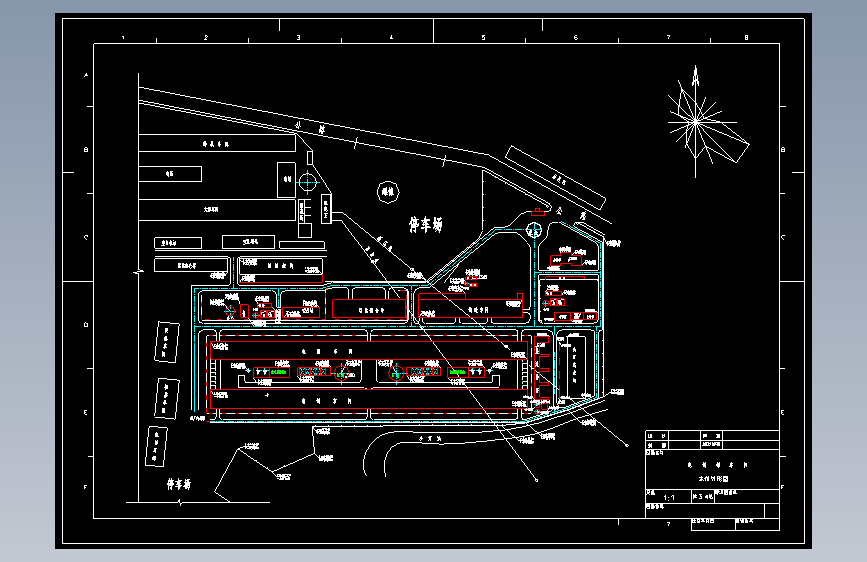 铝厂电解车间规划图-- 614299-75