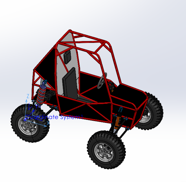 越野车BAJA ATV CAD模型