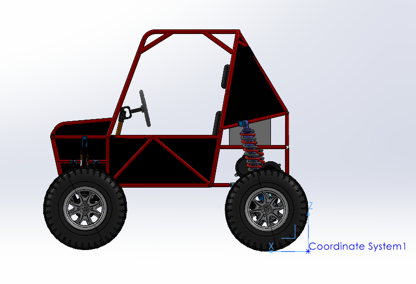 越野车BAJA ATV CAD模型