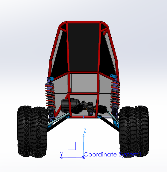 越野车BAJA ATV CAD模型