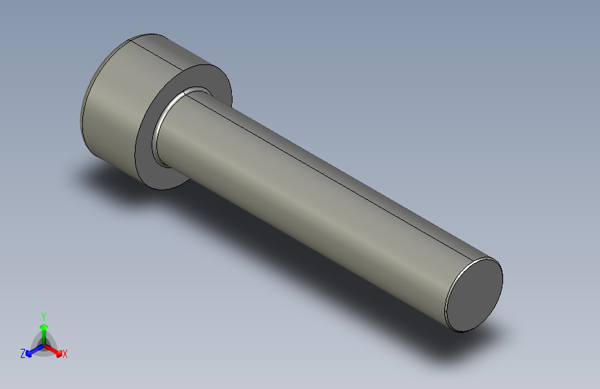 内六角圆柱头螺钉 GB_T70.1-2008_M6X30