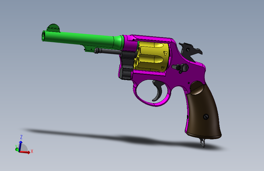 SW Mod 1917转轮手枪