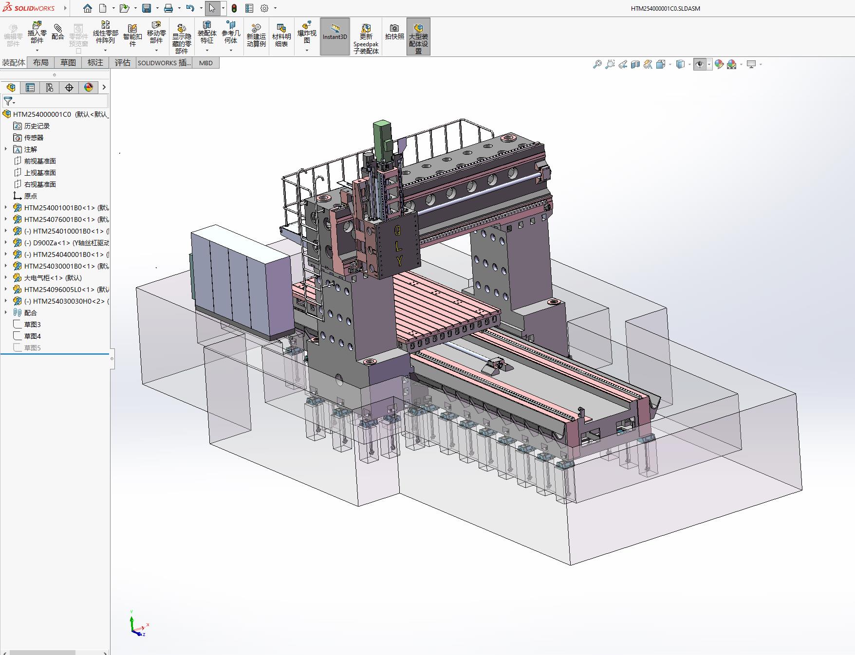 CA179 2540龙门铣床