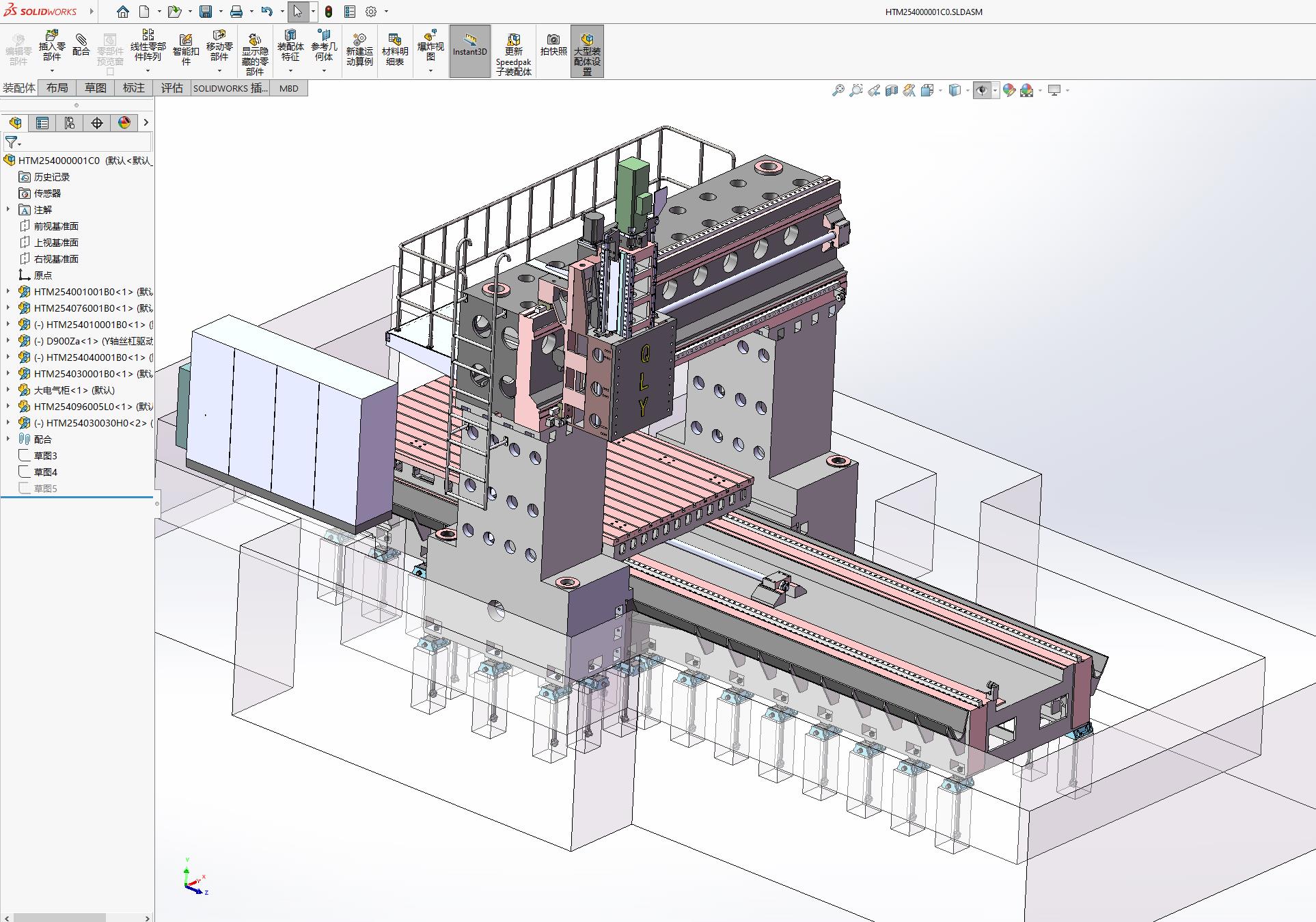 CA179 2540龙门铣床