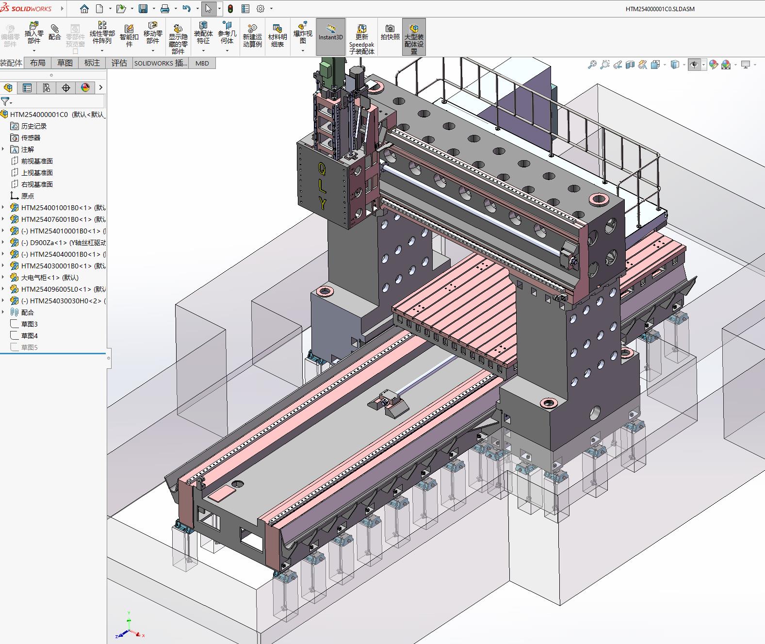 CA179 2540龙门铣床