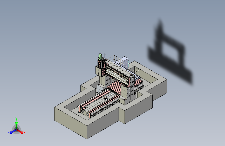 CA179 2540龙门铣床