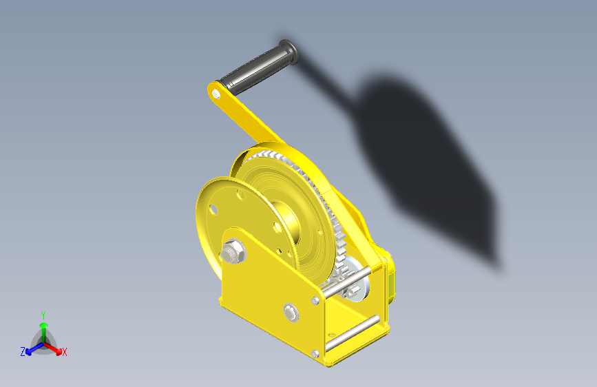 自锁手摇绞盘买