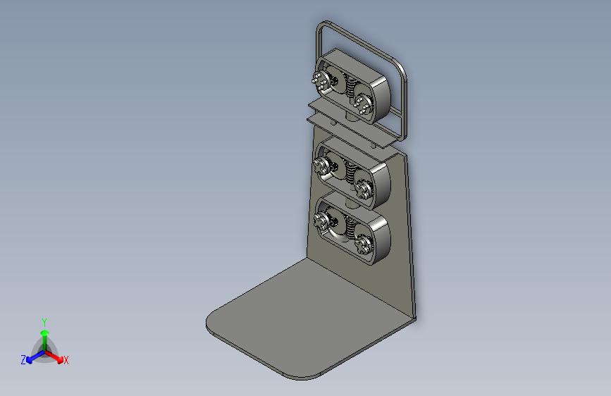 简易按摩椅设计【含三维SW模型.stp