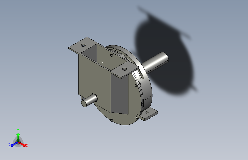 简易排种器设计-花生排种器含三维SW模型