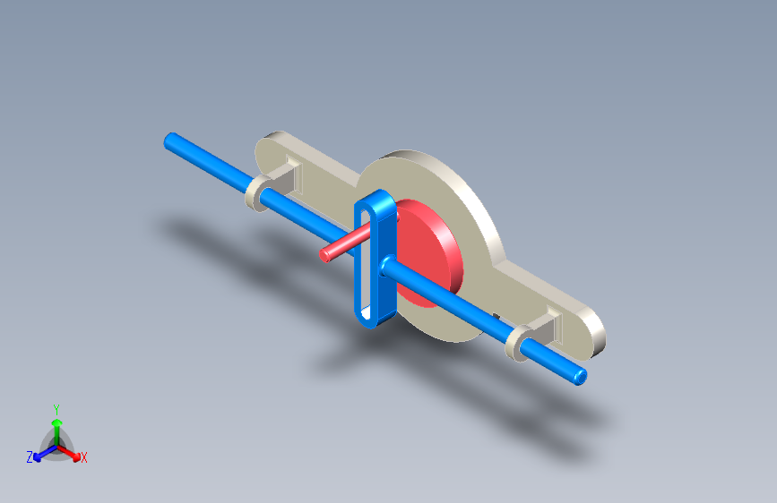 转轭机构十字滑块机构