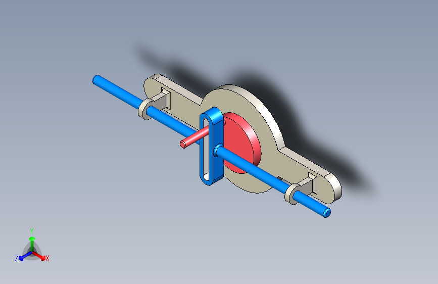 转轭机构十字滑块机构.stp