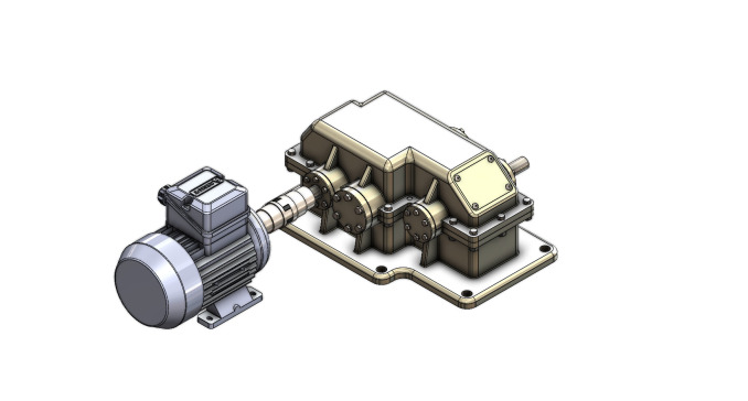 变速箱，二级增压器