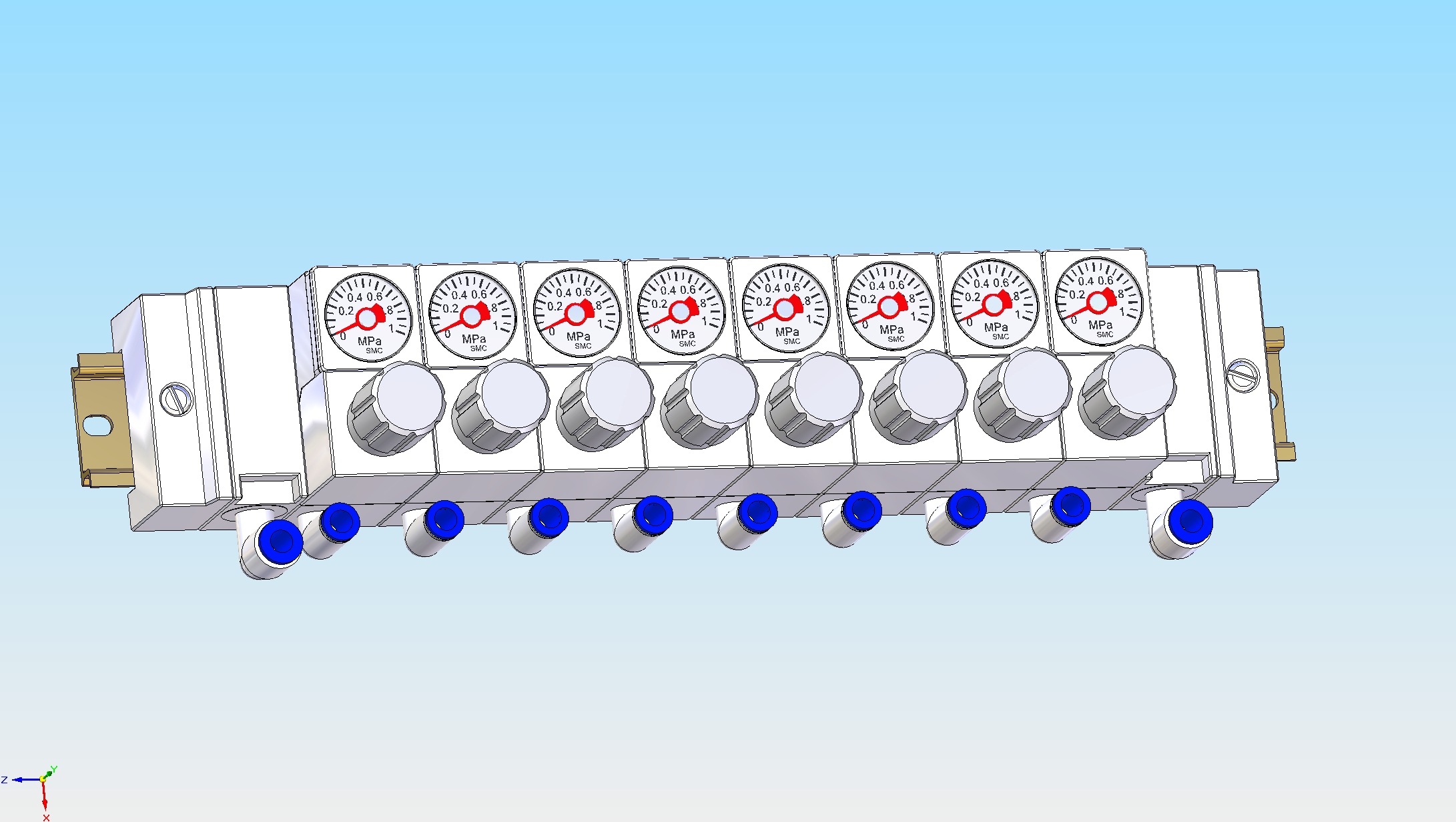 SMC ARM11 气压调节器组件