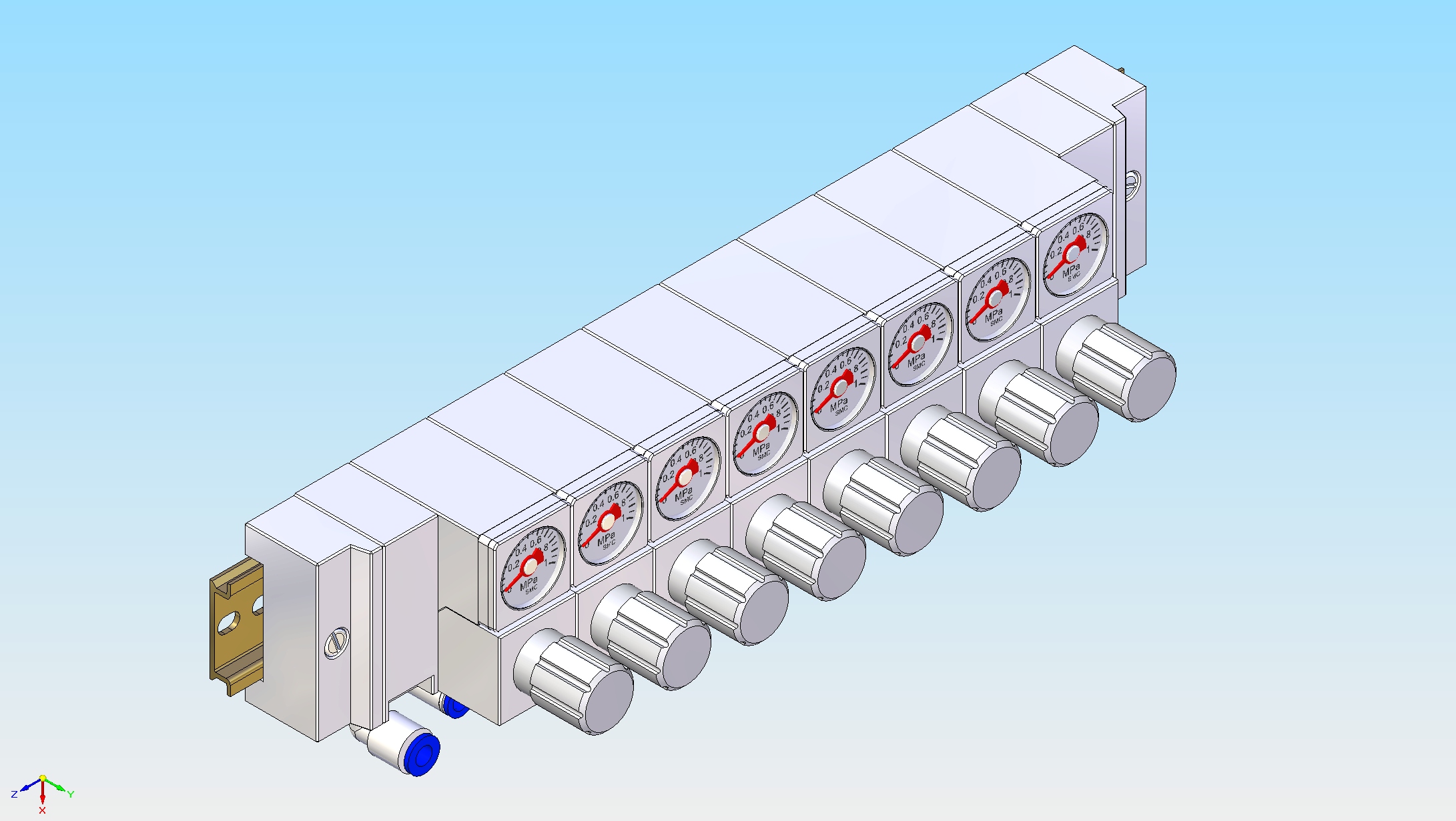 SMC ARM11 气压调节器组件