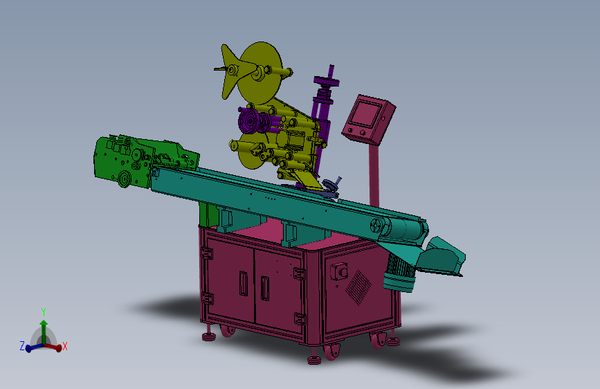 56-包装袋贴标机