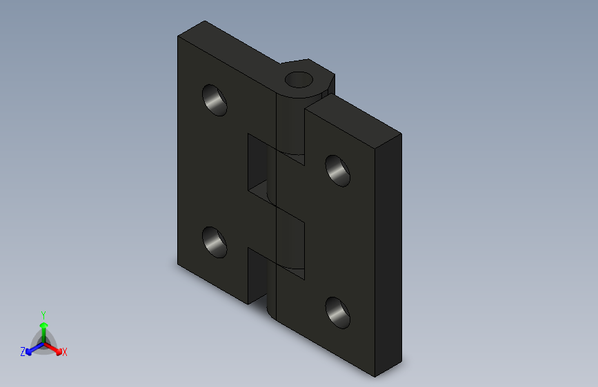 锌合金铰链 40mm