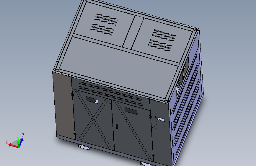 不锈钢干变外壳设计--1134064-390