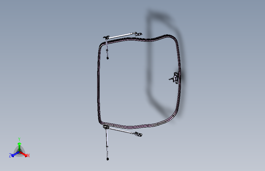 众泰 T600 -6300001 后背门车身附件装置