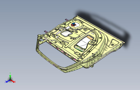 众泰 B40 -6100010001  左前门总成
