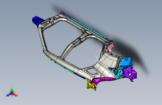 众泰 T300 -5401010 侧围总成-右
