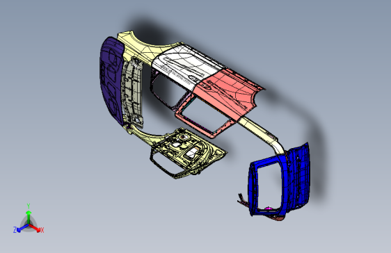 众泰 B40 -5000001 白车身总成