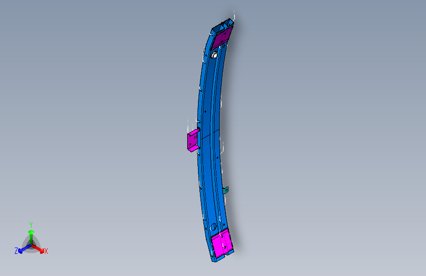众泰 T300 -2803300 前防撞梁总成