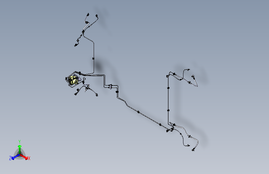 众泰 E200-底盘-3550010AB-W11-BRAKING-CONTROL-SYSTEM