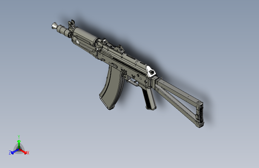 1182-AK-74U步枪