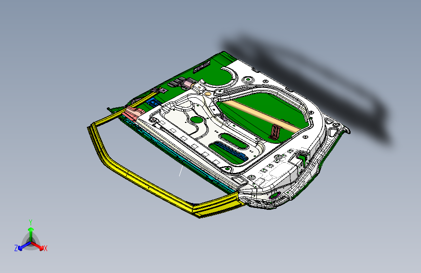 众泰 E200-车身-FRONT DOOR